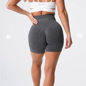 Nvgtn black speckled pro shorts